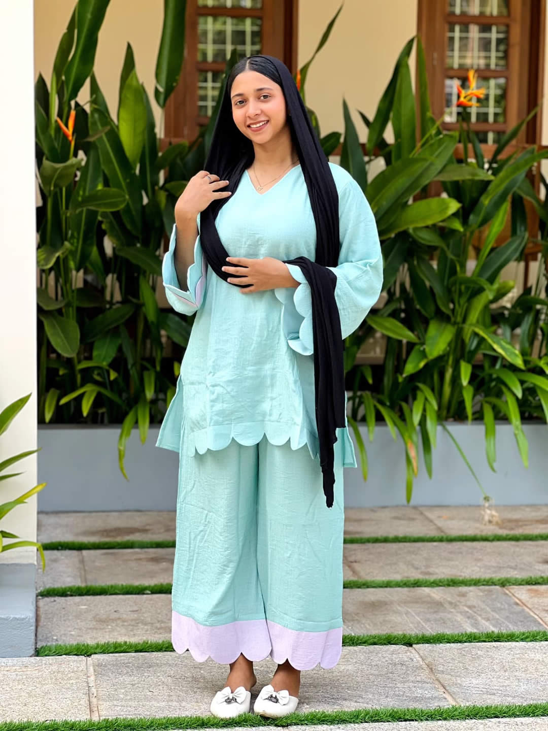 Co-ord set - Aqua Blue