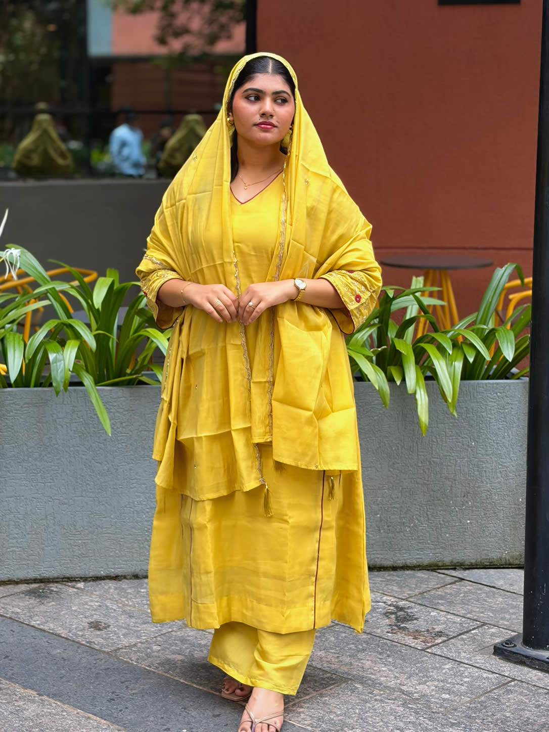 Salwar Suit - Yellow