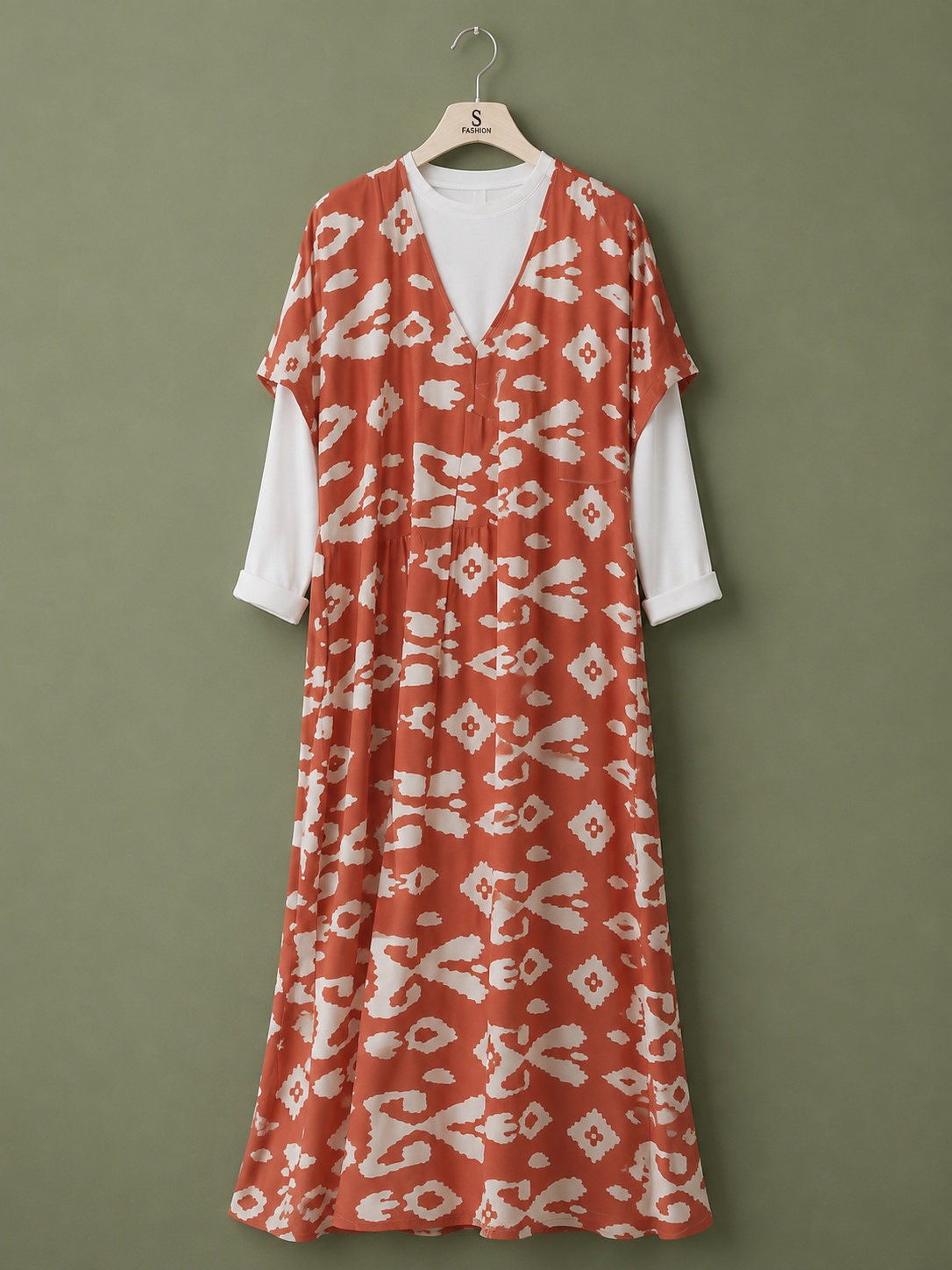Western Kaftan Gown